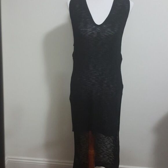 ✨Slub Deep V-Neck Sleeveless Tunic Sweater✨ - Picture 2 of 3